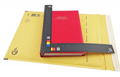 Agenda A5 datata 2024, 360 pagini, o zi lucratoare pe pagina, coperta buretata rosie, legata cu spira semiascunsa neagra. Poza 1994