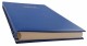 Agenda A5 datata 2024, 360 pagini, o zi lucratoare pe pagina, coperta buretata albastra cu spira semiascunsa. Poza 1982