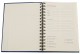 Agenda A5 datata 2024, 360 pagini, o zi lucratoare pe pagina, coperta buretata albastra cu spira semiascunsa. Poza 1984