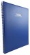 Agenda A4, datata 2024, cu 152 pagini, coperta buretata albastru royal cu spira metalica neagra semiascunsa. Poza 2002