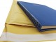 Agenda A4, datata 2024, cu 152 pagini, coperta buretata albastru royal cu spira metalica neagra semiascunsa. Poza 2009
