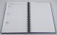 Agenda B5 (17 x 24 cm) datata 2023 pentru programari coperta albastra cu spira imprimata cu folio. Poza 785